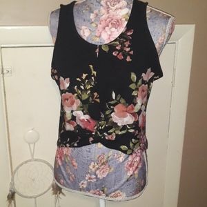 Polly & Esther Tank Top Floral